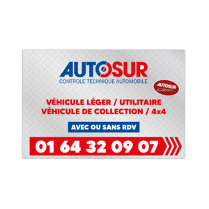 Autosur – Panneau – Pré enseigne Classic – Model A